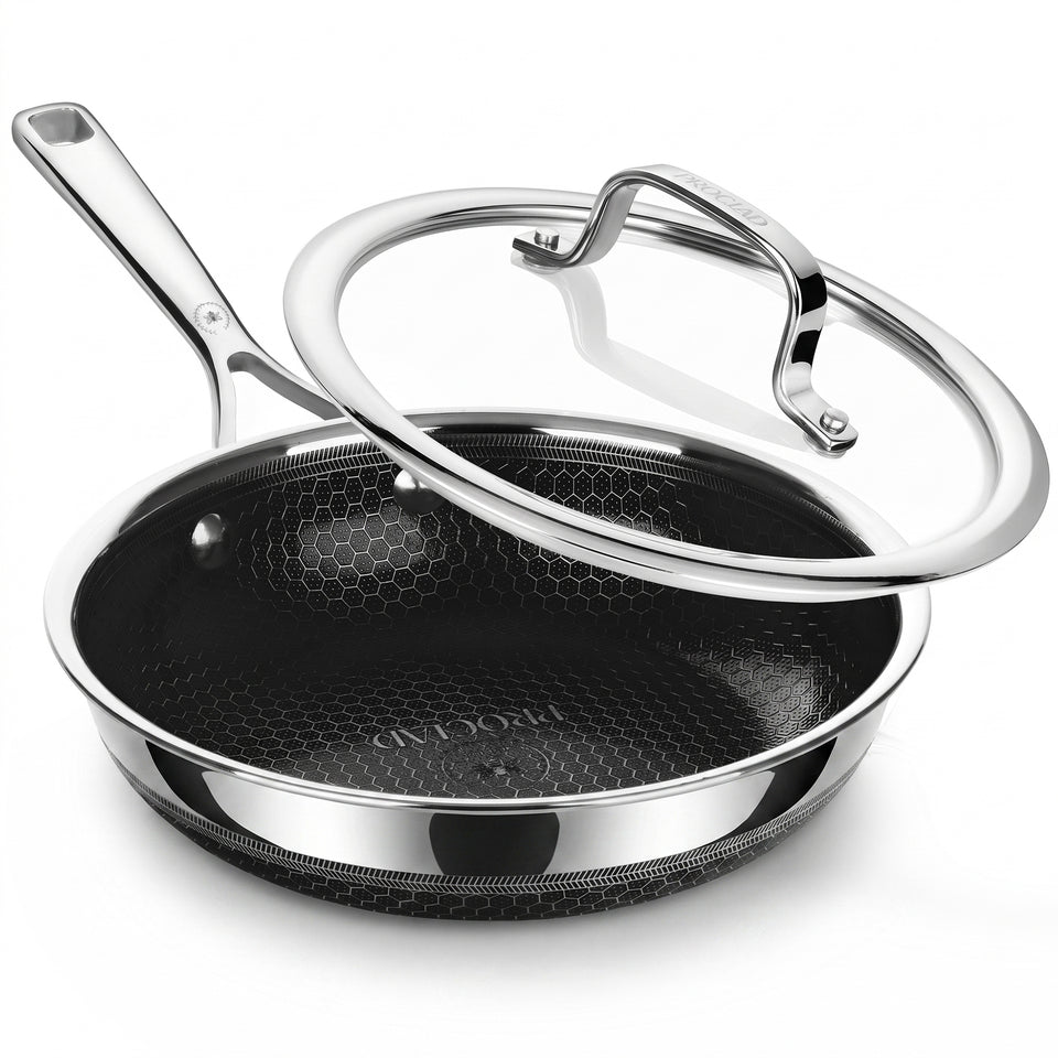8" Frying Pan + Lid