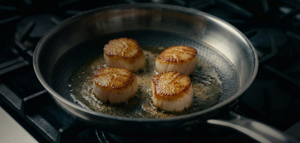 Searing, sauces